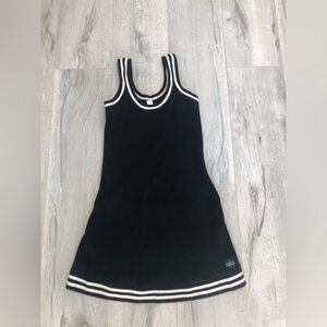 ALO Yoga Black and White Knit Dress